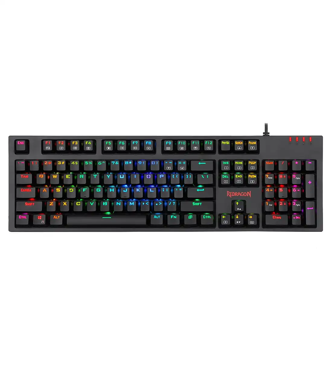 کیبورد مخصوص بازی ردراگون مدل Amsa K592 PRO RGB